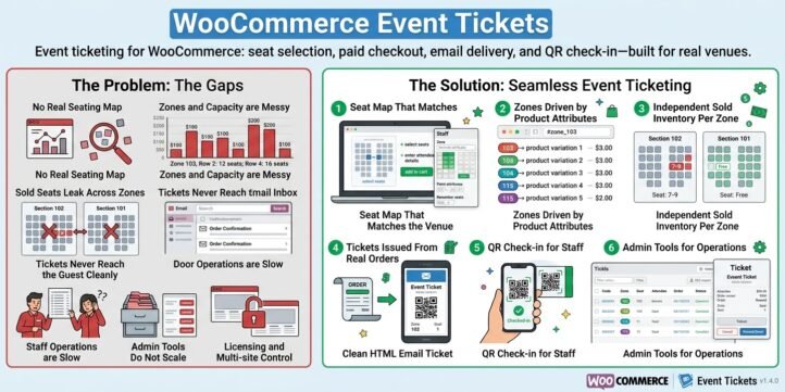 WooCommerce Event Tickets